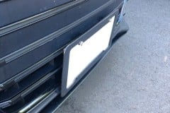 2015-AUDI-S5-license-plate-bracket-no-drill-mountedonVerticals-2