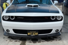 DODGE Challenger Scat Pack 2018 No drill no holes license plate holder mount bracket relocator