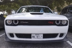 Dodge Challenger Scat Pack widebody 2019 NO DRILL NO HOLES LICENSE PLATE BRACKET MOUNT HOLDER RELOCATOR