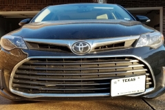 Toyota-Avalon-2016-Limited-license-plate-bracket-no-drill